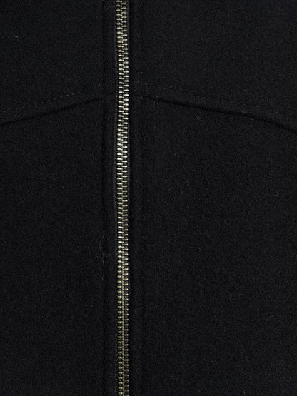 Varsity Letterman Black Jacket
