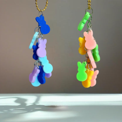 Peeps Bunnies Charm - Tumbler Handle Charm