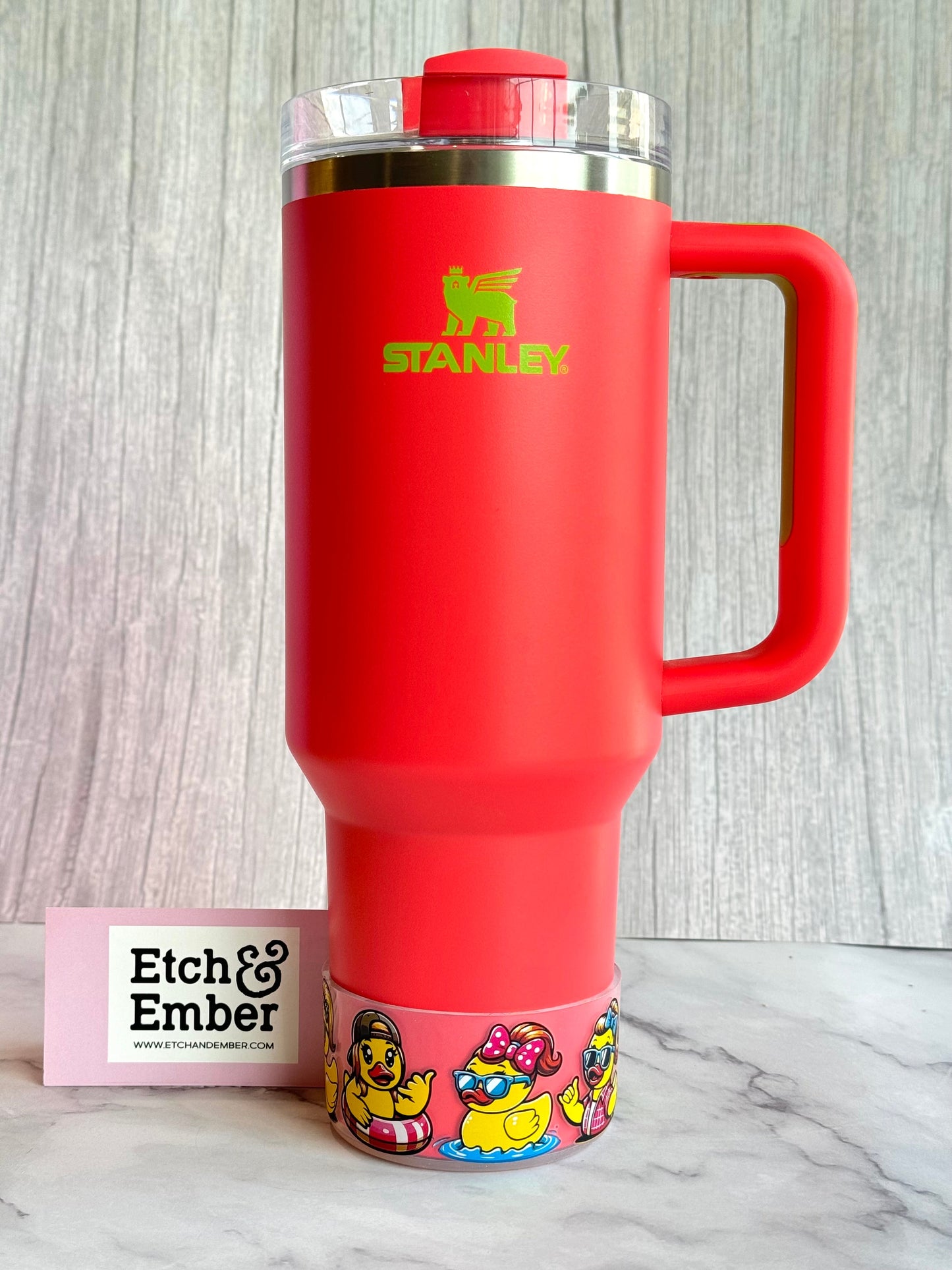 DUCK DUCK JEEEEP Stanley Tumbler Boot -fits 20-40oz
