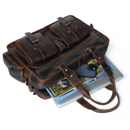 Dryden Buffalo Briefcase