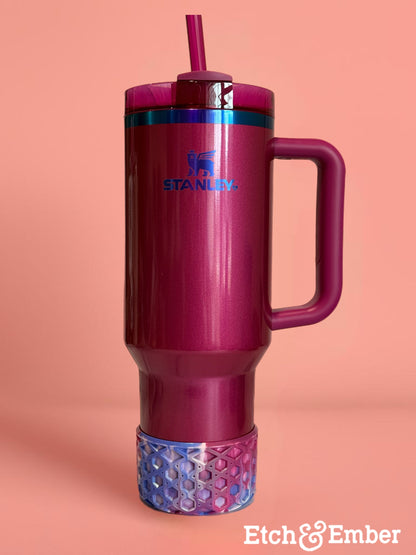 Purple Rain WAFFLE Tumbler Boot -fits 20-40oz