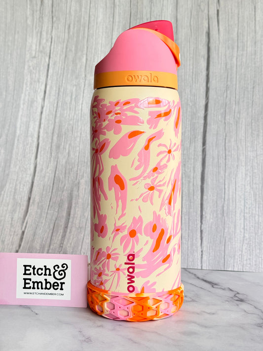 Funky Floral 3.25” Shorty Tumbler Boot