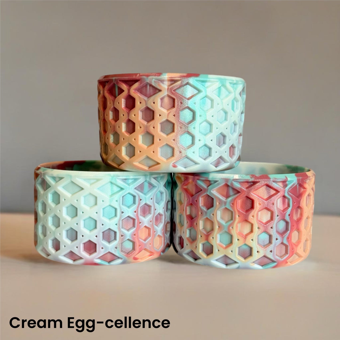 Cream Egg-cellence WAFFLE Tumbler Boot -fits 20-40oz