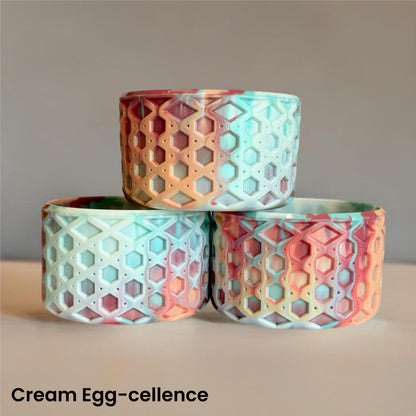 Cream Egg-cellence WAFFLE Tumbler Boot -fits 20-40oz