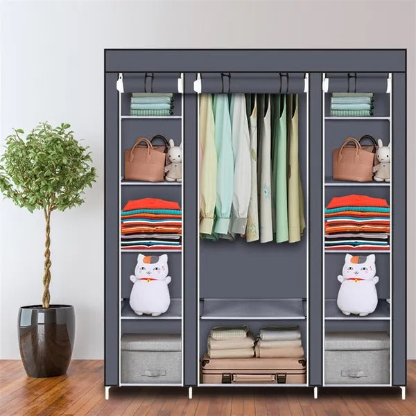 Portable Clothes Closet Wardrobe Storage Organizer