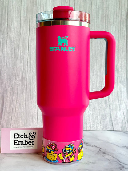 DUCK DUCK JEEEEP Stanley Tumbler Boot -fits 20-40oz