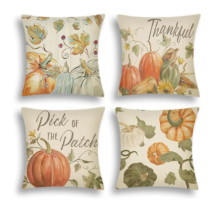 Autumn Harvest Series Pillowcase Style 2 Four-Piece Set - Patrian Supply Co.
