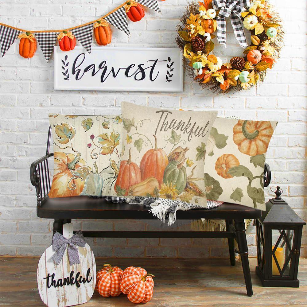 Autumn Harvest Series Pillowcase Style 2 Four-Piece Set - Patrian Supply Co.