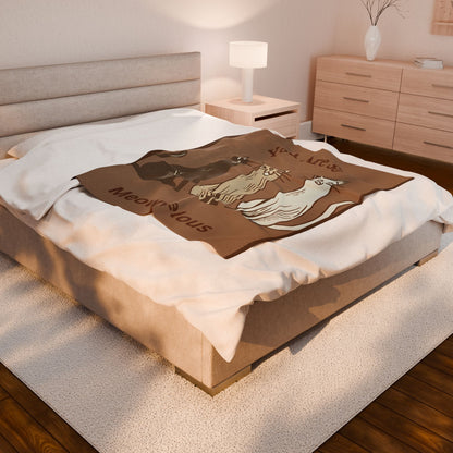 Meowvelous Cat Plush Blanket |