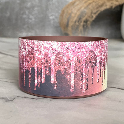 PINK GLITTER DRIP Tumbler Boot -fits 20-40oz NEW!