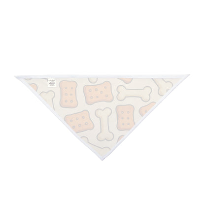 Stylish Pet Bandana, Cute Dog Accessory, Pet Fashion, Dog Lover Gift, Holiday Celebration Bandana, Dog Treat Pattern