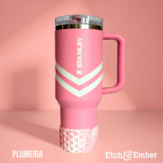 Plumeria Remix WAFFLE Tumbler Boot -fits 20-40oz
