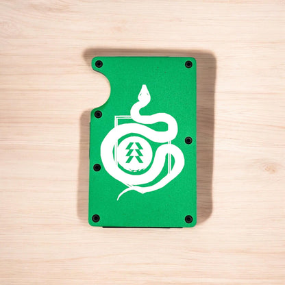 Vanguard Trio RFID Metal Wallet – Engraved Minimalist Card Holder