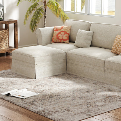 Machine Washable Area Rug 5x7