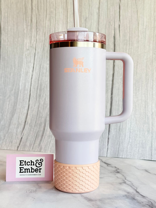 Orchid Shimmer Logo MERMAID Tumbler Boot -fits 20-40oz