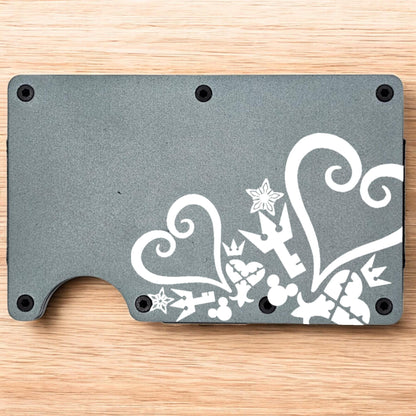 Destiny Crossroads RFID Metal Wallet – Engraved Minimalist Card Holder