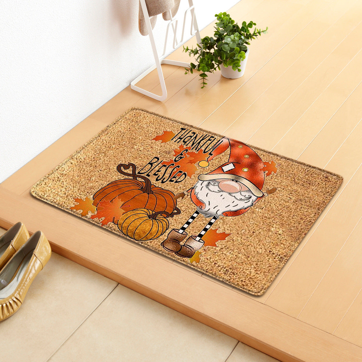 Thanksgiving Day Fall Autumn Pumpkin Doormat Thanksgiving - Patrian Supply Co.