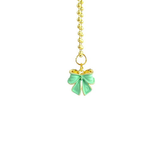DAINTY BOW Charm - Tumbler Handle Charm