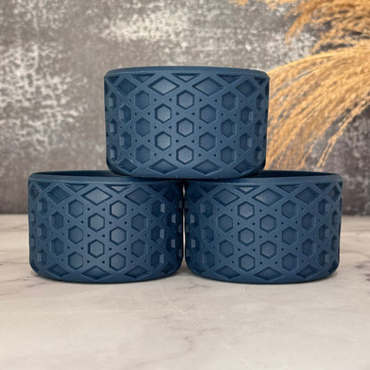 WAFFLE Navy Voyage Tumbler Boot -fits 20-40oz