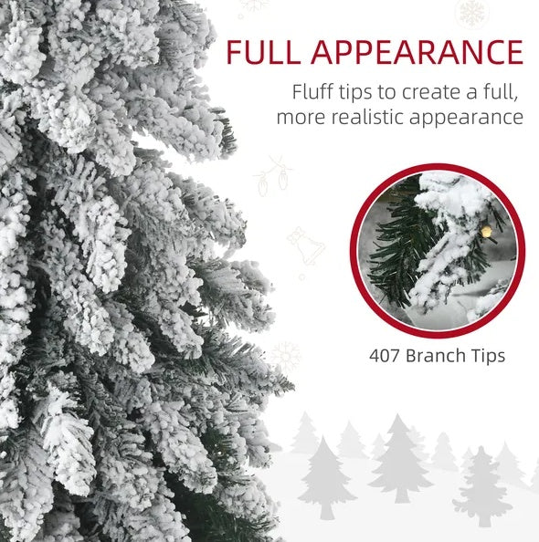 6ft Tall Prelit Pencil Artificial Christmas Tree - Patrian Supply Co.