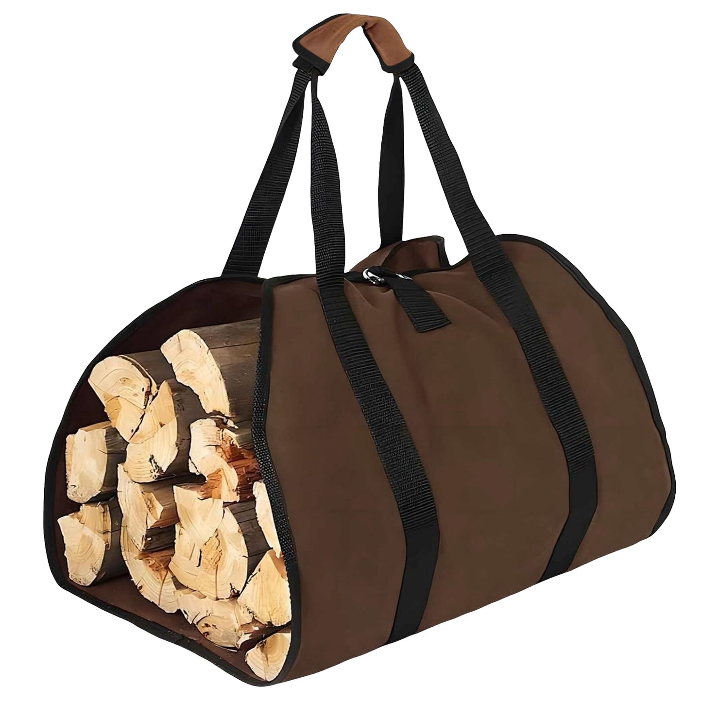 1Pc Firewood Carrier Bag with Handle Durable