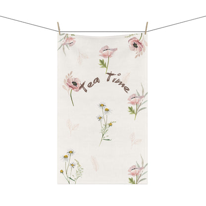 Charming Flowered Tea Towels: Perfect for Tea Lovers