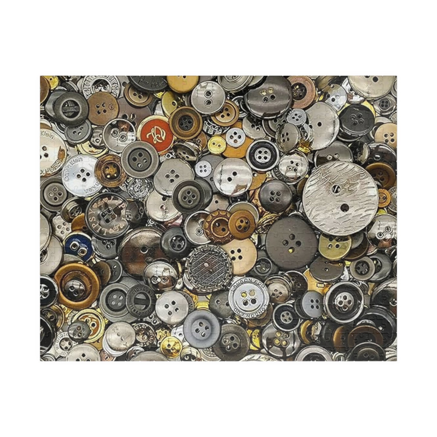 Button Collection Puzzle