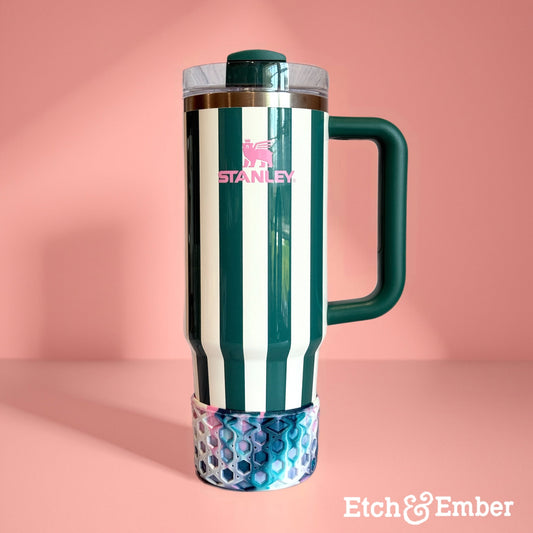 Emerald Cabana WAFFLE Tumbler Boot -fits 20-40oz
