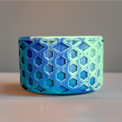 Coastal Teal WAFFLE Tumbler Boot -fits 20-40oz