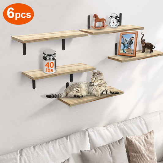 6 Sets Floating Shelves 15.74x5.74Inch
