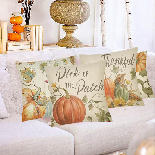 Autumn Harvest Series Pillowcase Style 2 Four-Piece Set - Patrian Supply Co.