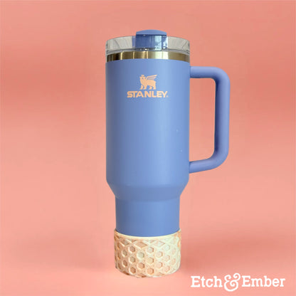 Peaches & Cream Waffle Tumbler Boot -Fall fits 20-40oz