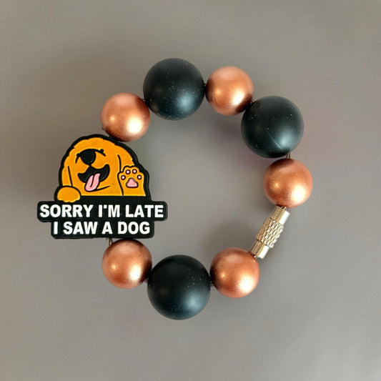 Dog Lover Bracelet - Tumbler Handle Charm