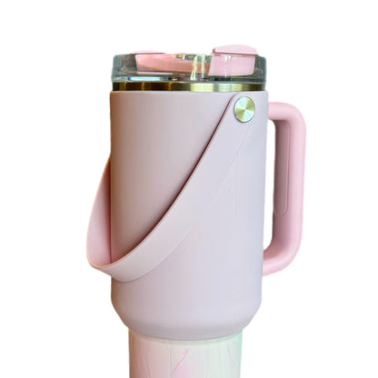 Silicone Tumbler Sleeve with Handle