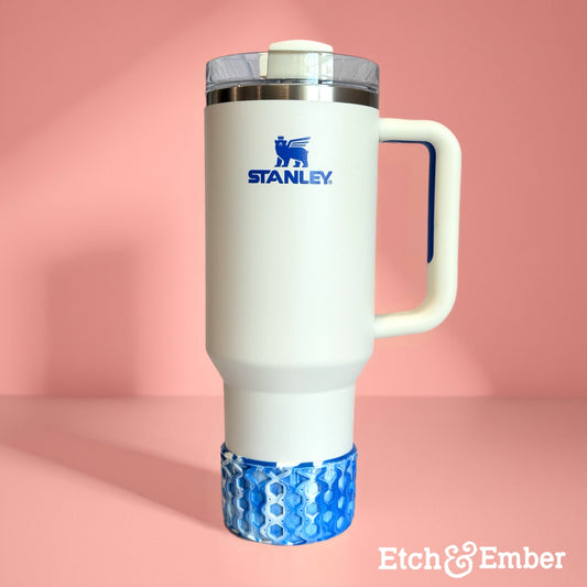 Cream Royal WAFFLE Tumbler Boot -fits 20-40oz