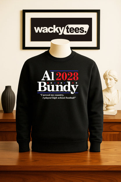 Al Bundy 2028 Campaign Parody Married with Children 80s 90s Graphic Tee Shirt