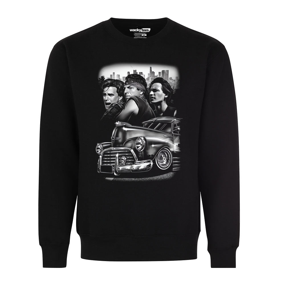 Blood In Blood Out Vatos Locos Ranfla Graphic Tee Shirt