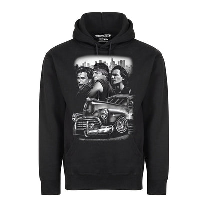 Blood In Blood Out Vatos Locos Ranfla Graphic Tee Shirt