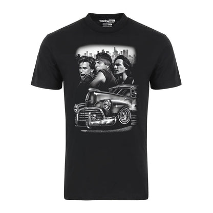 Blood In Blood Out Vatos Locos Ranfla Graphic Tee Shirt