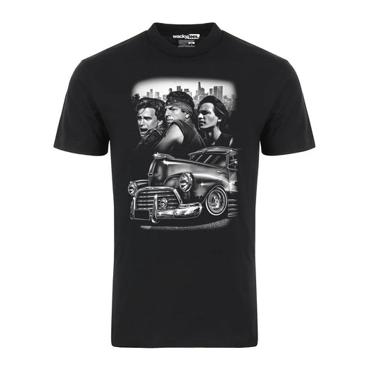Blood In Blood Out Vatos Locos Ranfla Graphic Tee Shirt