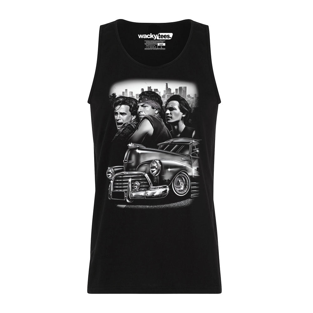 Blood In Blood Out Vatos Locos Ranfla Graphic Tee Shirt