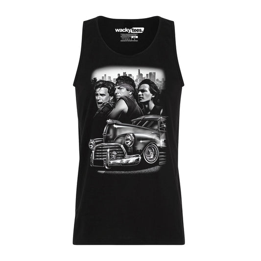 Blood In Blood Out Vatos Locos Ranfla Graphic Tee Shirt