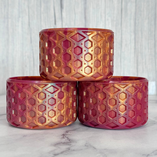 Pomegranate Remix WAFFLE Tumbler Boot -fits 20-40oz