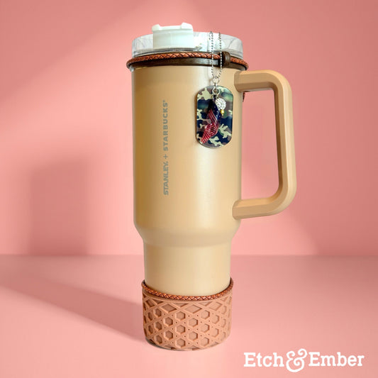 Patriot Charm - Tumbler Handle Charm