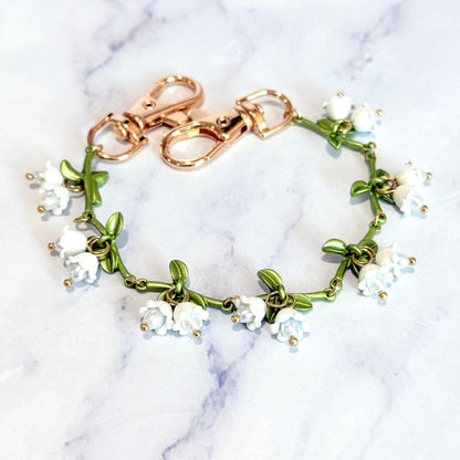 Snowdrops Deluxe Tumbler Charm Necklace