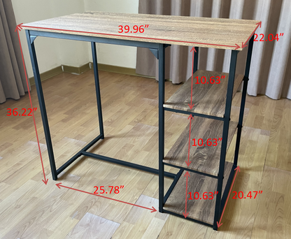 Modern 3-Piece Bar table with 2 Chairs