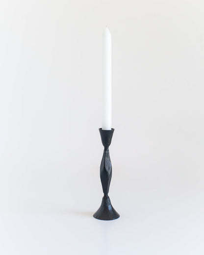 High Diamond Hand-Forged Iron Candle Stand - Patrian Supply Co.