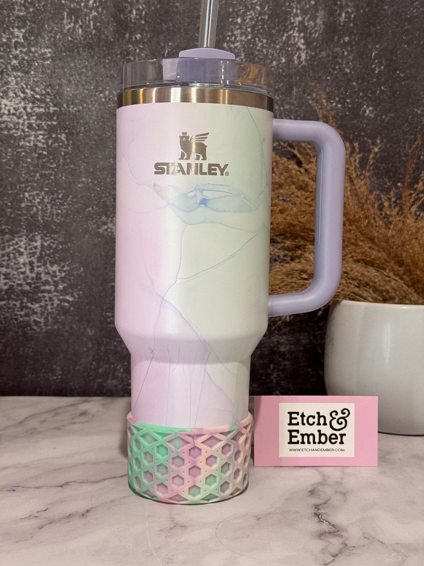 WAFFLE Watercolor Tumbler Boot -fits 20-40oz