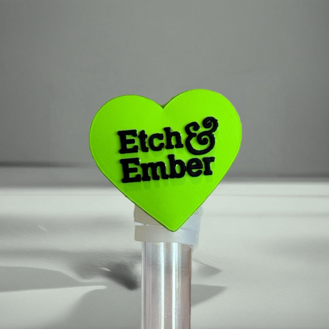 E&E LOVE Straw Toppers