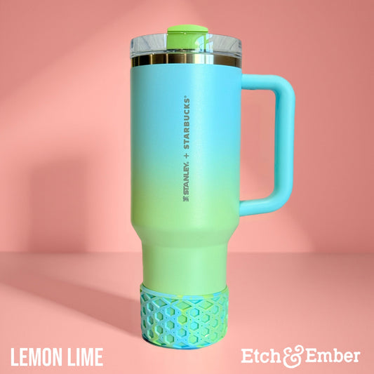 Lemon Lime Remix WAFFLE Tumbler Boot -fits 20-40oz